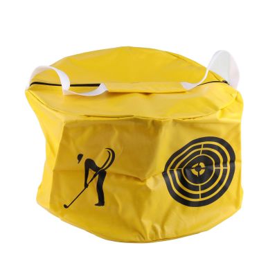 Yosoo Health Gear 2 Colors Soft Impact Bag Smash Bag Training Aid Impact Bag Swing Trainer for Impacting Training(Yellow)