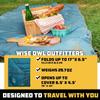 Wise Owl Outfitters Outdoor Camping Blanket  Lightweight Packable Puffy Quilt for Backpacking, Hiking & Travel  Warm Water Resistant Blanket for Cold Weather Camping view 2
