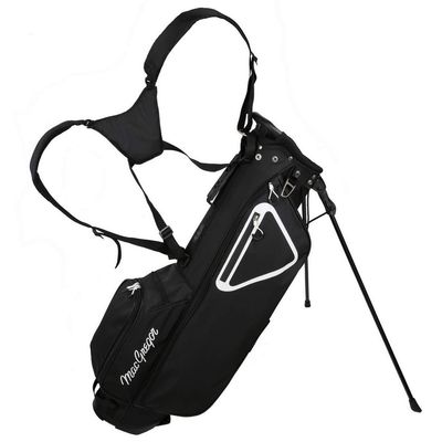 MacGregor Golf MacTec Stand Bag - Slim Lightweight 7" Golf Bag Black/White