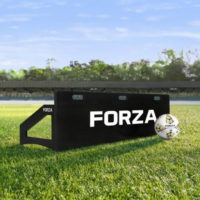 RapidFire Soccer Rebound Board | Soccer Passing Accuracy Training Aid | Soccer Rebounder | Soccer Training Equipment | Soccer Rebound Board for Passing & Shooting Practice (59in x 16in, Single)