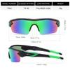 Bevi Polarized Sports Sunglasses TR90 Unbreakable Frame for Men Women Running Cycling Golf Baseball TPH2C5 view 2