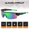 Bevi Polarized Sports Sunglasses TR90 Unbreakable Frame for Men Women Running Cycling Golf Baseball TPH2C5 view 3