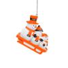 FOCO Oklahoma State Cowboys NCAA Sledding Snowmen Ornament view 2