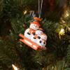 FOCO Oklahoma State Cowboys NCAA Sledding Snowmen Ornament view 4