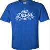 Go All Out XX-Large Royal Blue Adult Ew David T-Shirt view 2