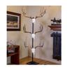 Skull Hooker Powder-Coated Steel Trophy Tree Pole Extension - to Extend Height (14), Black view 3