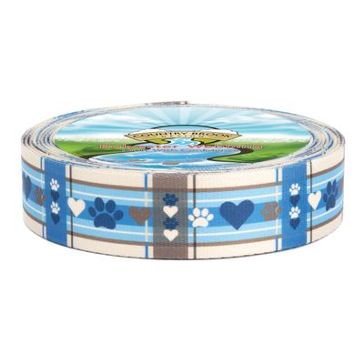 Country Brook Design - Puppy Picnic Polyester Webbing (1 1/2 Inch, 20 Yards)