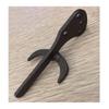 Skull Hooker Little Hooker Powder-Coated Steel Mount Display Prong - Designed for Deer, Pronghorn, Bear and Other Small to Medium Sized Game, Robust Brown view 2