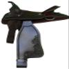 CHALLENGER Horse Western Adult Tooled Brown Leather Replacement Saddle Fenders 5211DB view 2