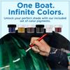 Marine Coat One Iso/Npg Gel Coat White with Wax with MEKP Catalyst for Hardening, with 6 Color Tinting Pigments, Gel Coat Repair Kit for Boats, Fiberglass (1 Quart) view 4