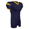 CHAMPRO Backer Football Jersey, Black, Large view 1
