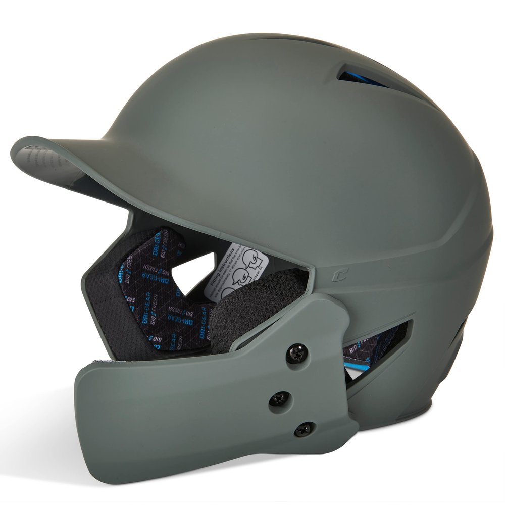 CHAMPRO HX Gamer Plus Baseball Batting Helmet for Youth and Adult Large