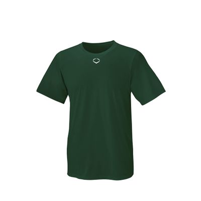 EvoShield Kids' Standard Shirt, Dark Green, Medium