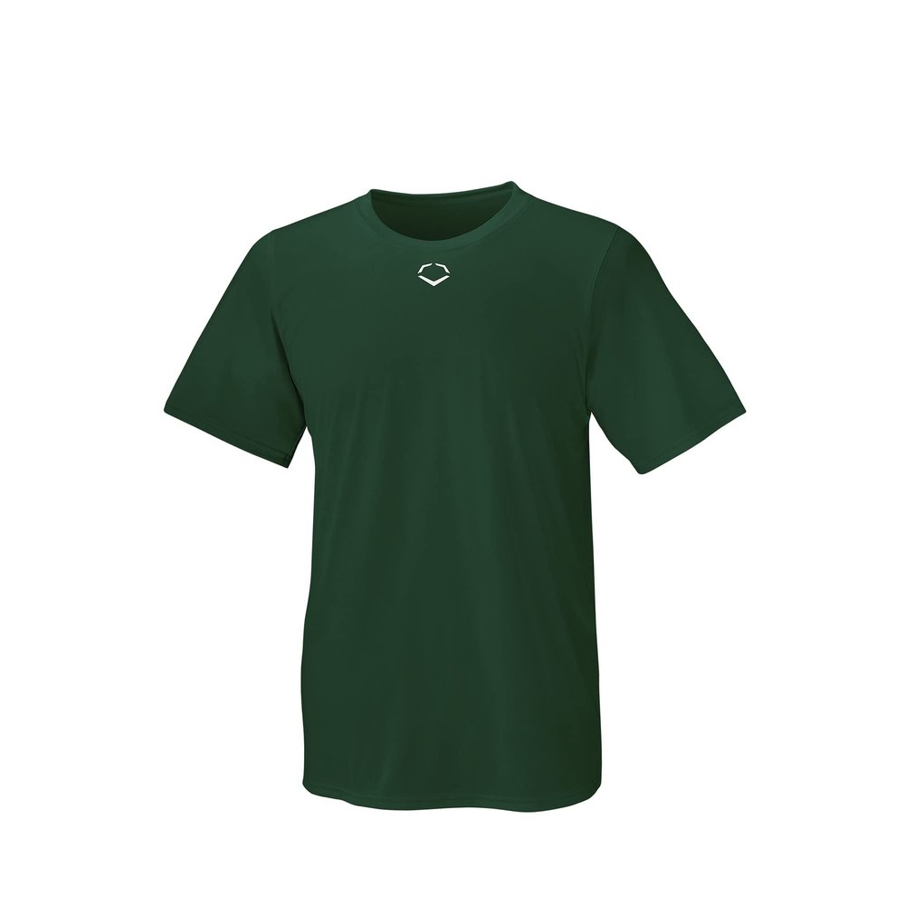 EvoShield Kids' Standard Shirt, Dark Green, Medium