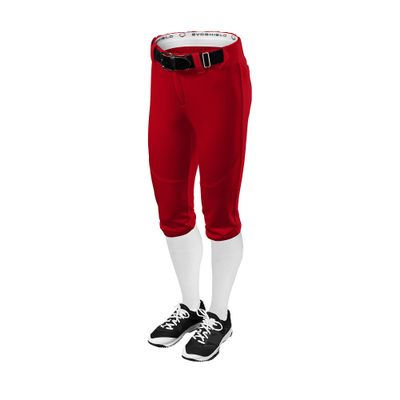EvoShield Girls' FX Game Fastpitch Softball Pants - Scarlet, Small