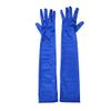 "Maigk 20.47'' Satin Evening Gloves Long Party Dance Elbow Arm Length Opera Cosplay (1, Royal Blue)" view 1