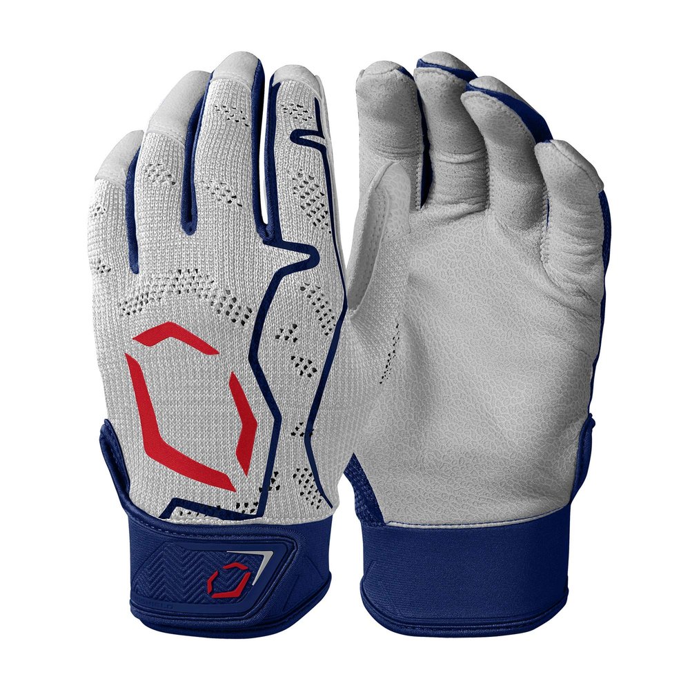 EvoShield Pro-SRZ Adult Batting Gloves - USA, XX-Large