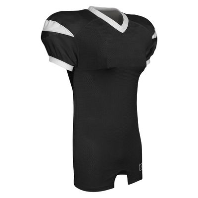 CHAMPRO Backer Football Game Jersey, Adult Medium, Black, White