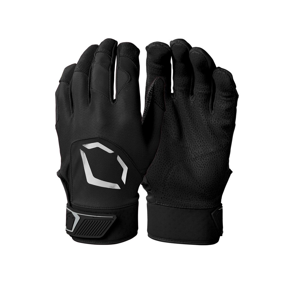 Evoshield Standout Batting Glove - Black, Youth Small