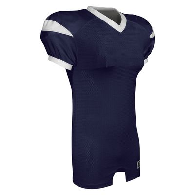 CHAMPRO Backer Football Game Jersey, Adult X-Large, Navy, White