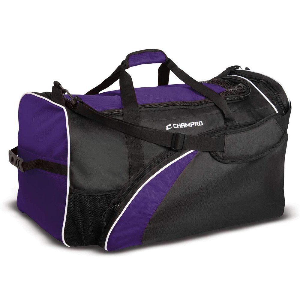 CHAMPRO Varsity Football Equipment Bag, Large Size to Carry Shoulder Pads, Helmet, and More