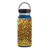 MightySkins Skin for Hydro Flask 32 oz. Wide Mouth - Gold Dazzle | Protective, Durable, and Unique Vinyl Decal wrap Cover | Easy to Apply, Remove, and Change Styles | Made in The USA view 1