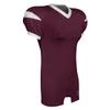 CHAMPRO Standard Backer Adult Football Jersey, Maroon/White, Large view 1