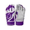 EvoShield SRZ-1 Youth Batting Gloves - Purple, Youth Medium view 1