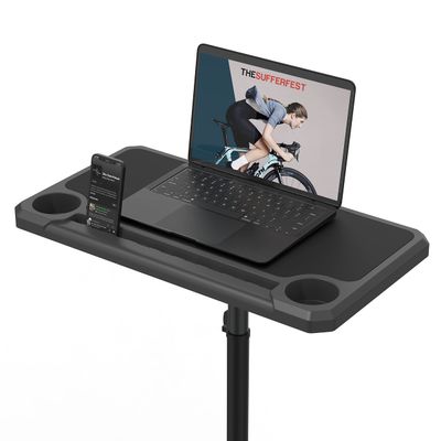 KOM Cycling, Indoor Trainer Media Display Desk, One Color, One Size