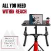KOM Cycling, Indoor Trainer Media Display Desk, One Color, One Size view 2