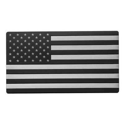 EyeCatcher USA Flag Emblem Oversized Decal Black - 1 Pack