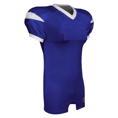 CHAMPRO Backer Football Game Jersey, Adult Medium, Royal, White