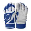 EvoShield SRZ-1 Youth Batting Gloves - Royal, Youth Large view 1