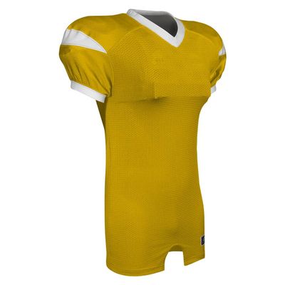 CHAMPRO Unisex-Youth Backer Football Jersey, Gold, Medium