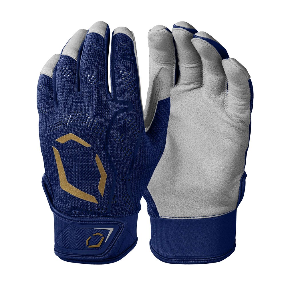 EvoShield Pro-SRZ Adult Batting Gloves - Navy, XX-Large