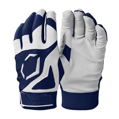 EvoShield SRZ-1 Adult Batting Gloves - Navy, Medium