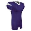 CHAMPRO Unisex-Youth Backer Football Jersey, Purple/White, Medium view 1