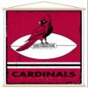 Trends International NFL Arizona Cardinals - Retro Logo 15 Wall Poster, 22.37" x 34.00", Premium Print and Beechwood Hanger Bundle view 1