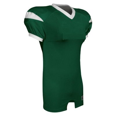 CHAMPRO Unisex-Youth Backer Football Jersey, Green/White, Large