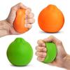 Ecowise Hand Therapy Fruit Squish Ball Pair  2 Citrus Stress Balls for Adults, Hand Therapy and Grip Strength Trainer, Squeeze Balls for Stress Relief, Wrist and Finger Exercise, Latex-Free view 1