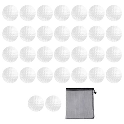 Bac-kitchen 30 Pack Foam Golf Practice Balls - Realistic Feel and Limited Flight Training Balls for Indoor or Outdoor