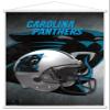 Trends International NFL Carolina Panthers - Helmet 16 Wall Poster, 22.375" x 34", Premium Print and White Hanger Bundle view 1