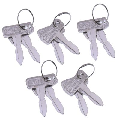 10PCS 1012505 17063-G01 Key for Club Car DS 1982-Up and 2004-Up Club Car Precedent Gas Electric Golf Carts