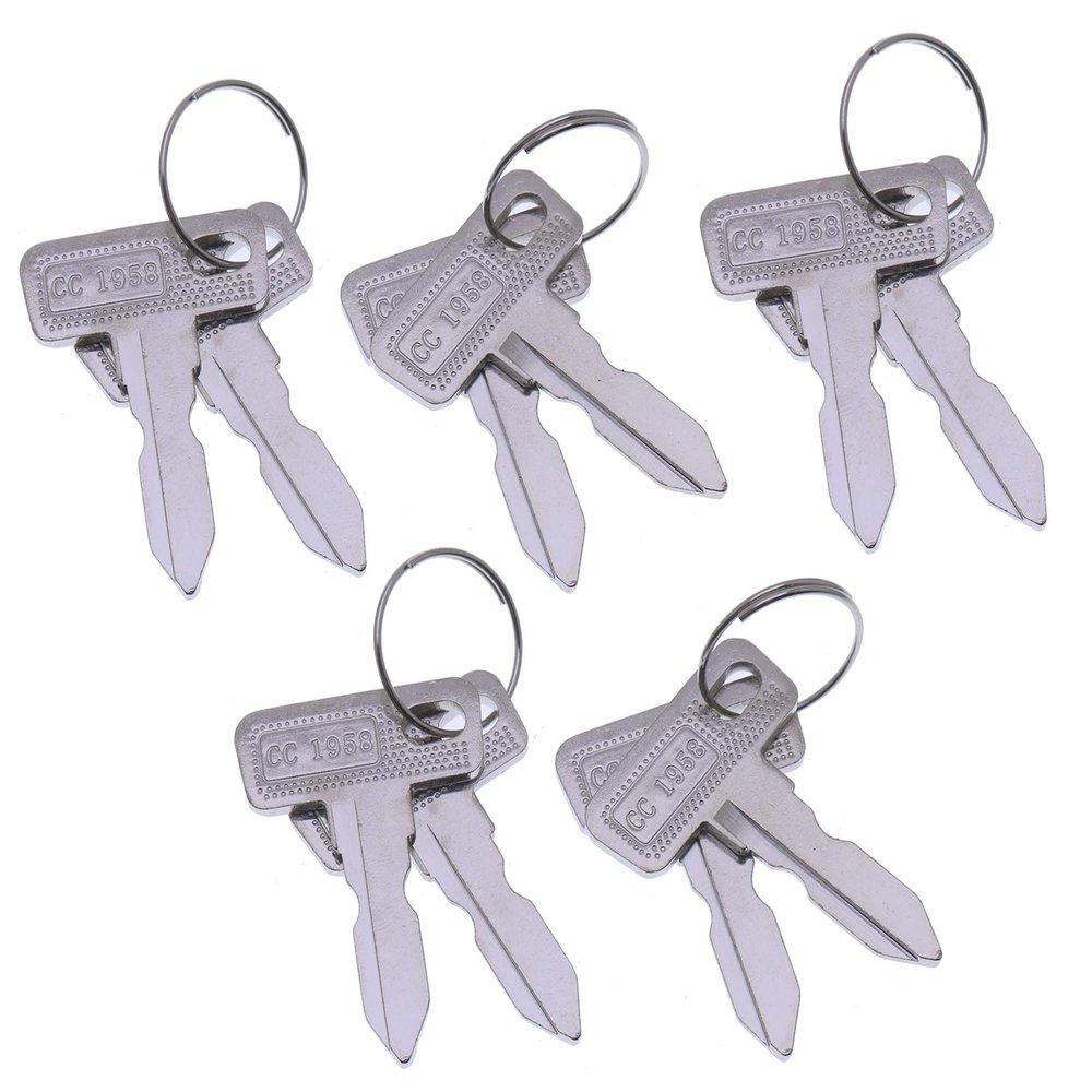 10PCS 1012505 17063-G01 Key for Club Car DS 1982-Up and 2004-Up Club Car Precedent Gas Electric Golf Carts