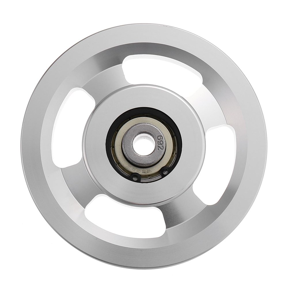 BESPORTBLE Universal Bearing Pulley Wheel Aluminum Alloy Gym Cable Wheel for Cable Machine Gym Equipment Part