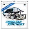 Trends International NFL Carolina Panthers - Drip Helmet 20 Wall Poster, 22.375" x 34", Premium Print and White Hanger Bundle view 3