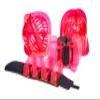 AquaLogix Total Body Water Weights Bundle, Polycarbonate Upper Body Bells & Padded Lower Body Fins, Pool Exercise Equipment, Water Aerobics, Colors Indicate Resistance Level (Pink = Medium) view 1