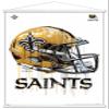 Trends International NFL New Orleans Saints - Drip Helmet 20 Wall Poster, 22.375" x 34", Premium Print and White Hanger Bundle view 1