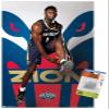 Trends International NBA New Orleans Pelicans - Zion Williamson 19 Wall Poster, 14.72" x 22.37", Premium Poster & Push Pin Bundle view 1