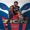 Trends International NBA New Orleans Pelicans - Zion Williamson 19 Wall Poster, 14.72" x 22.37", Premium Poster & Push Pin Bundle view 4